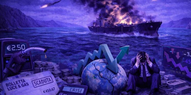 BOLLETTE E BENZINA, LA CHIUSURA DI HORMUZ FA IMPAZZIRE PREZZI E BORSE SCENARIO DA PARALISI