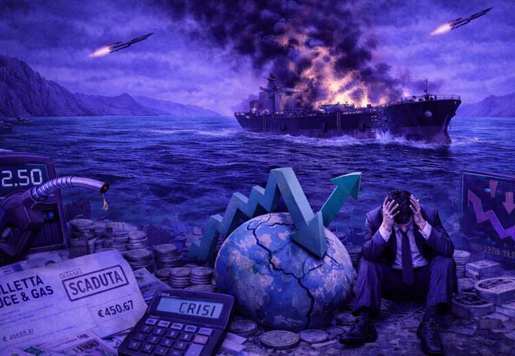 BOLLETTE E BENZINA, LA CHIUSURA DI HORMUZ FA IMPAZZIRE PREZZI E BORSE SCENARIO DA PARALISI